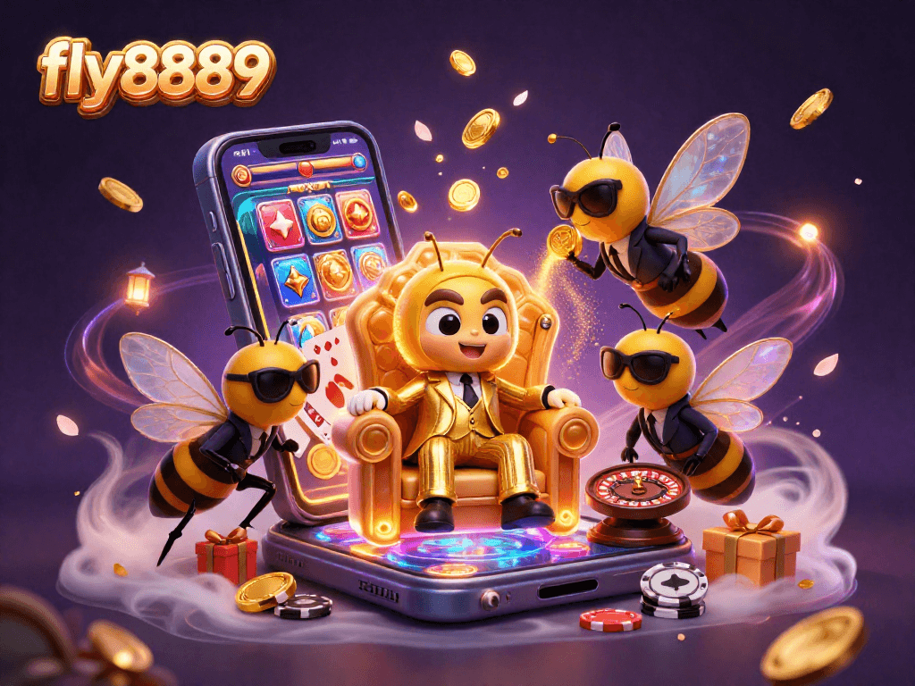 Experience thrilling gameplay at fly8889 with unique characters and dynamic casino elements.