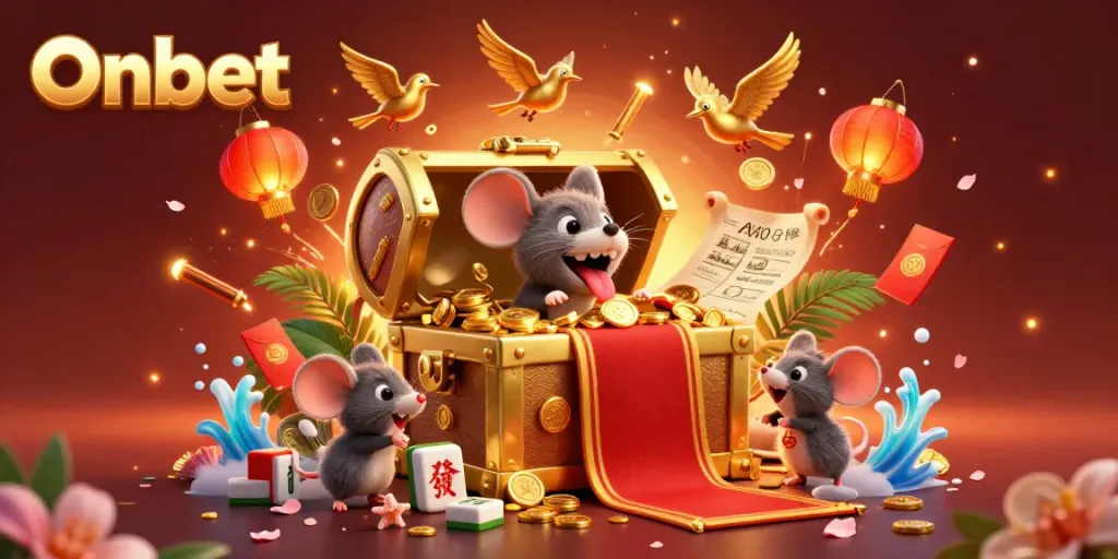 Join Onbet for exciting treasures in this vibrant casino adventure with 3D characters and stunning visuals.