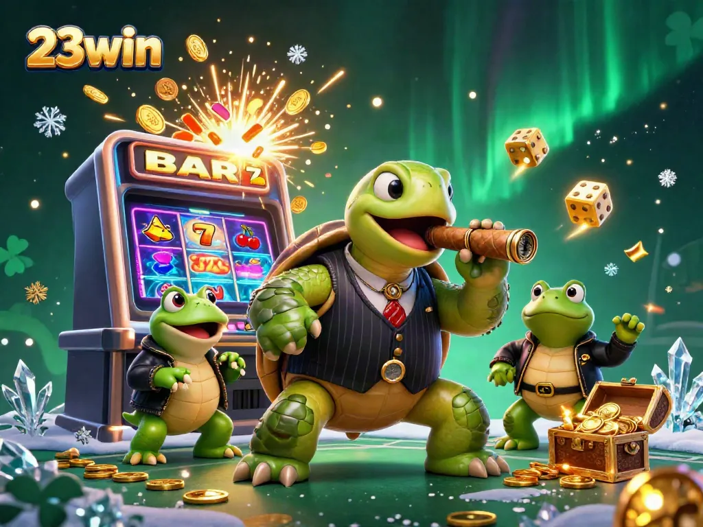Experience the winning spirit at 23win with vibrant casino imagery, capturing thrilling moments and a unique atmosphere.