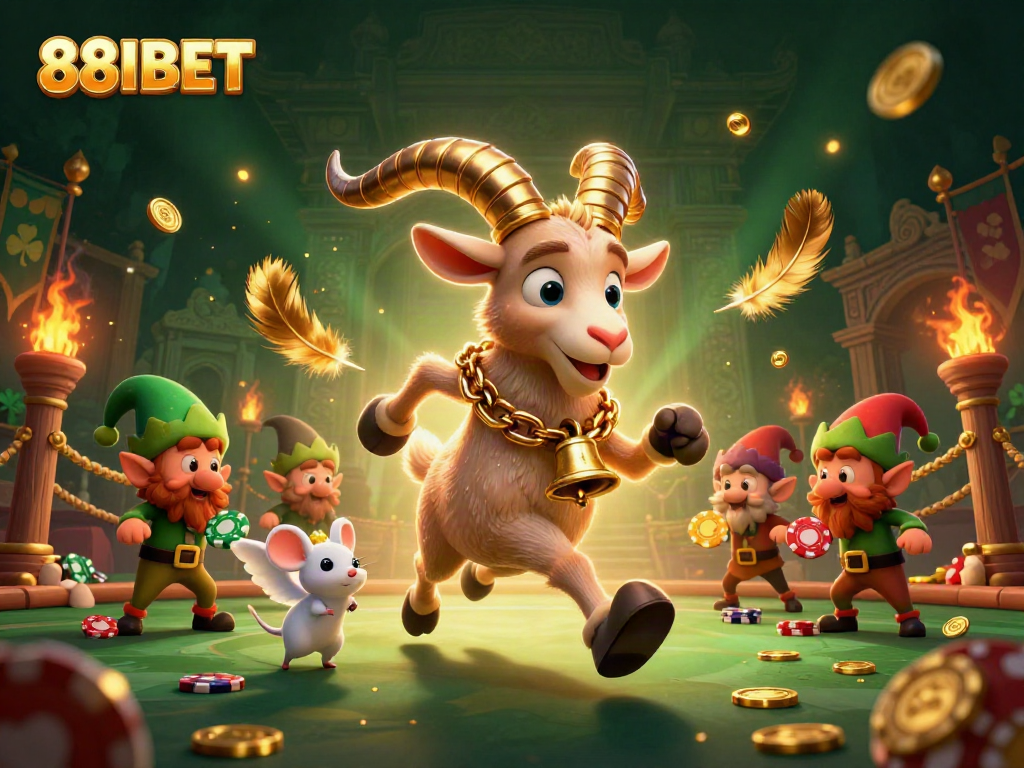Experience the haunted casino thrills of 88IBET featuring whimsical characters and captivating gaming elements.