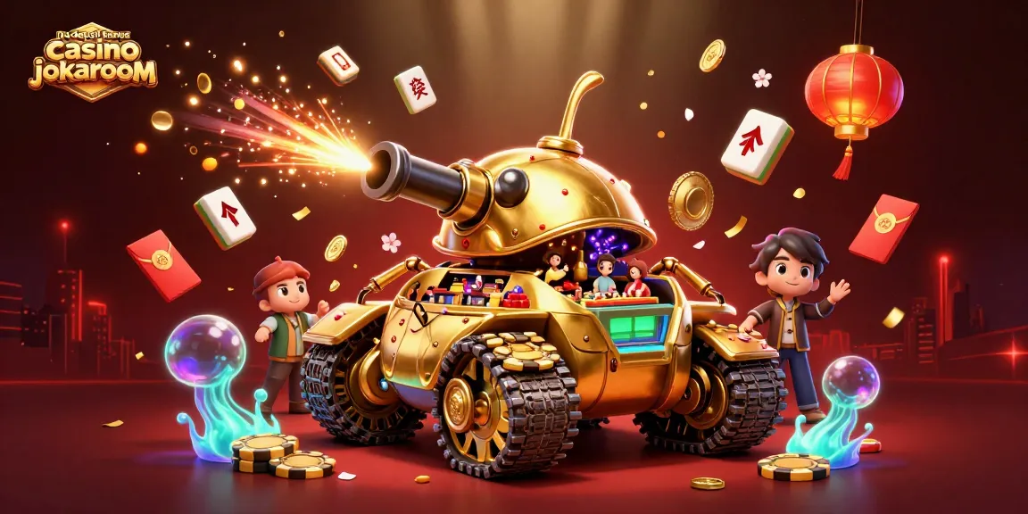 Experience the excitement of no deposit bonus casino jokaroom with vibrant 3D casino elements and dynamic gameplay.