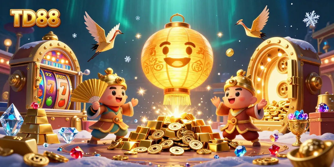 Engage in thrilling gambling action with TD88's vibrant casino atmosphere featuring jackpot elements.