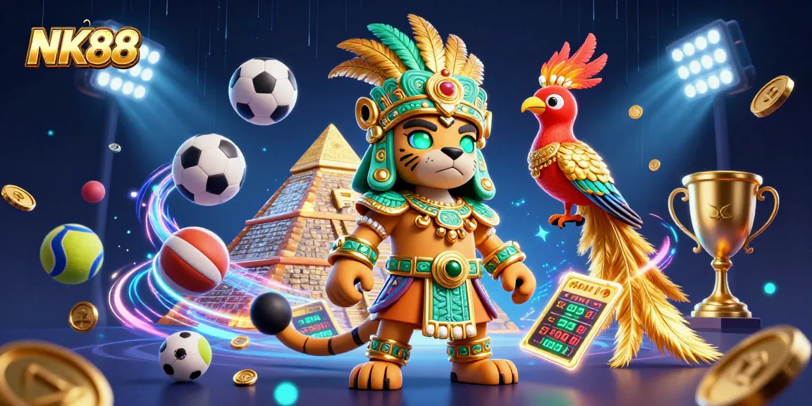 Win big at NK88 with thrilling animated gameplay featuring vibrant 3D characters and dynamic betting elements.